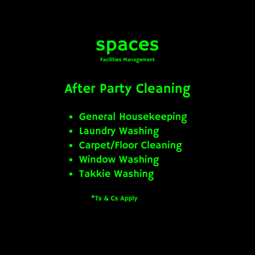 After Party Cleaning